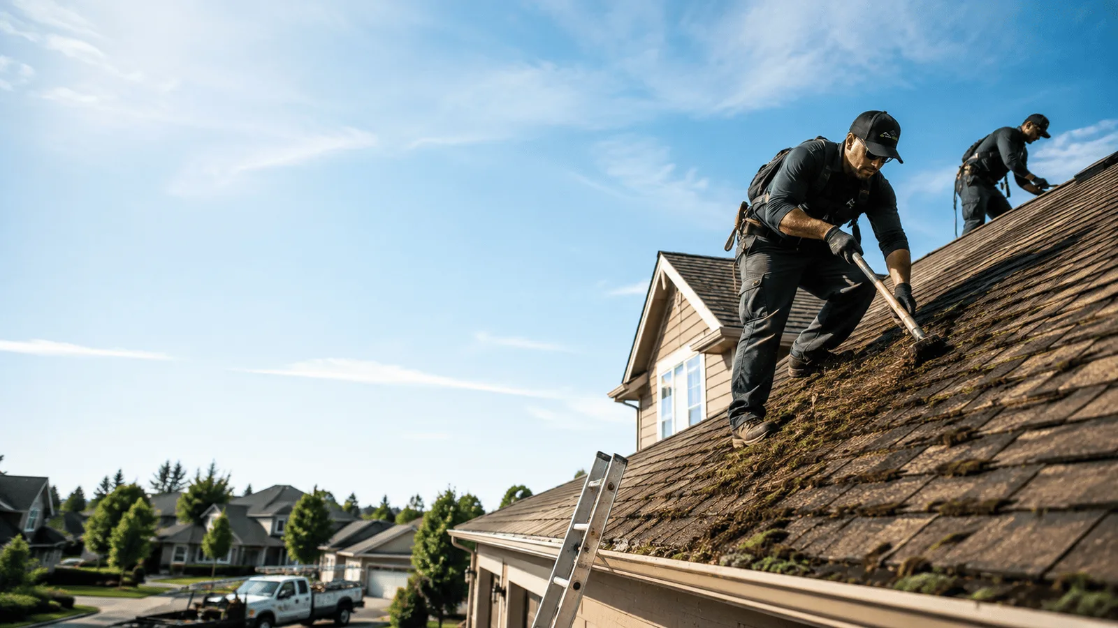 Roof Moss Removal in Mccarr, KY near me
